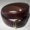3D Company 1015 Men's Standard Belt in Chestnut Cow with Billits and Buckle
